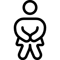 Toilet Need 1 Icon from Ultimate Light Set