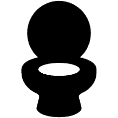 Toilet Seat 2 Icon from Ultimate Bold Set