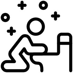 Vomit Toilet Icon from Ultimate Light Set