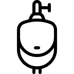 Wayfinding Urinal 2 Icon from Ultimate Light Set