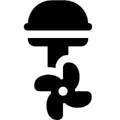 Boat Engine Blade Icon from Ultimate Bold Set