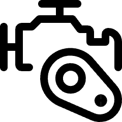 Car Engine 12 Icon from Ultimate Regular Set