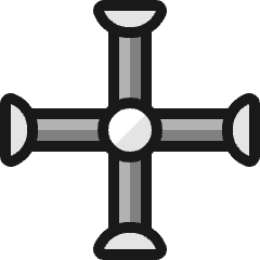 Car Tool Lug Wrench Icon from Ultimate Colors Set