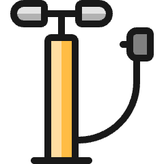Car Tool Pump Icon from Ultimate Colors Set