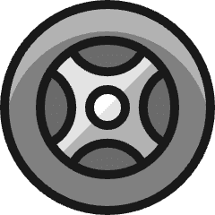 Car Tool Steering Wheel 1 Icon from Ultimate Colors Set
