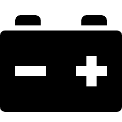 Component Car Battery Icon from Nova Solid Set
