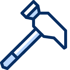 Hammer 2 Icon from Cyber Duotone Set