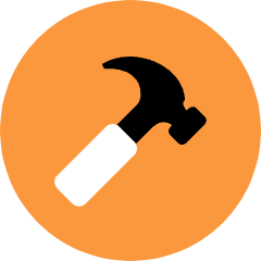 Hammer Icon from Kameleon Pop Set