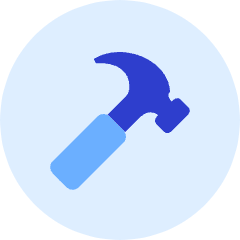 Hammer Icon from Kameleon Duo Set