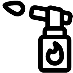 Handheld Torch Icon from Ultimate Regular Set