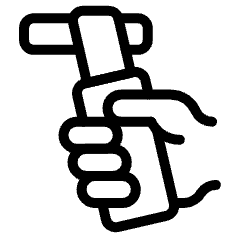 Handheld Torch Hold Icon from Ultimate Light Set