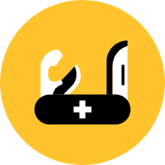 Pocket Knife Icon from Kameleon Pop Set