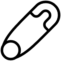Safety Pin Icon from Ultimate Light Set