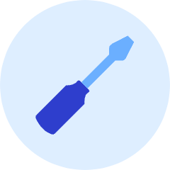 Screw Driver Icon from Kameleon Duo Set