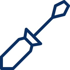 Screwdriver Icon from Cyber Line Set