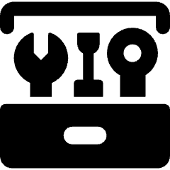 Toolbox Open Icon from Ultimate Bold Set