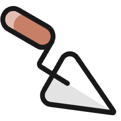 Tools Flattener Triangle 1 Icon from Ultimate Colors Set