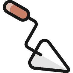Tools Flattener Triangle Icon from Ultimate Colors Set