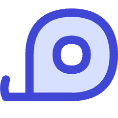 Tools Measuring Tape Icon from Flex Duo Set