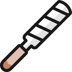 Tools Palette Spatula Icon from Ultimate Colors Set