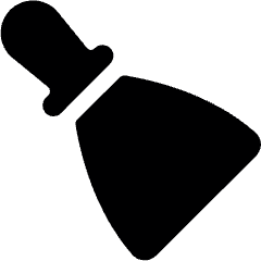 Tools Palette Trowel Icon from Ultimate Bold Set