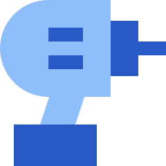 Tools Power Drill Icon from Sharp Flat Set