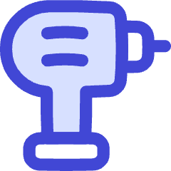 Tools Power Drill Icon from Flex Duo Set