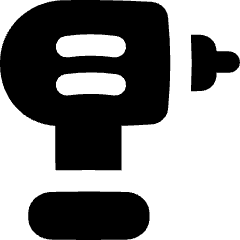 Tools Power Drill Icon from Flex Solid Set