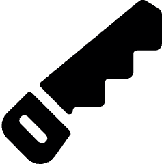 Tools Saw Icon from Ultimate Bold Set