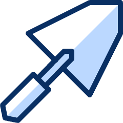 Trowel Icon from Cyber Duotone Set