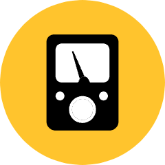 Voltmeter Icon from Kameleon Pop Set