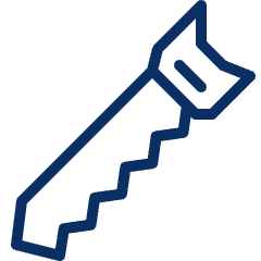 Woodsaw Icon from Cyber Line Set