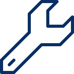 Wrench 1 Icon from Cyber Line Set