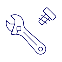 Wrench Screw Illustration from UX Line Set