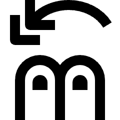 Gesture Double Finger Tap Swipe Horizontal Left Icon from Nova Line Icons Set