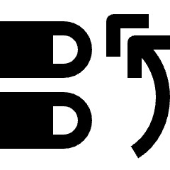 Gesture Double Finger Tap Swipe Vertical Up Icon from Nova Solid Set