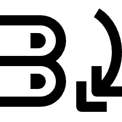 Gesture Double Finger Tap Vertical Down Icon from Nova Line Icons Set