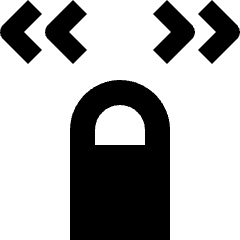 Gesture Flick Horizontal Finger Icon from Nova Solid Set