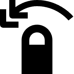 Gesture Flick Horizontal Left Finger Icon from Nova Solid Set