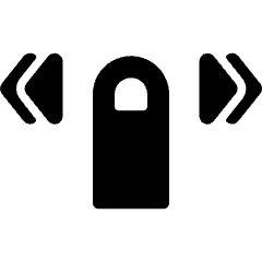 Gesture Swipe Horizontal 1 Icon from Ultimate Bold Set