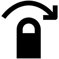 Gesture Swipe Horizontal Right Finger Icon from Nova Solid Set