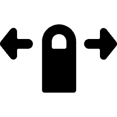 Gesture Swipe Horizontal Icon from Ultimate Bold Set