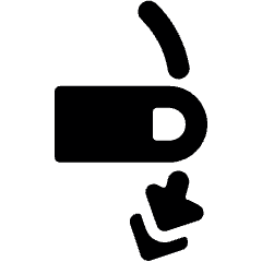 Gesture Swipe Vertical Down 1 Icon from Ultimate Bold Set