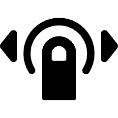 Gesture Tap Swipe Horizontal Icon from Ultimate Bold Set