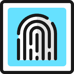 Touch Id 3 Icon from Ultimate Colors Set