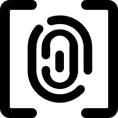 Touch ID 5 Icon from Ultimate Bold Set
