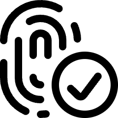 Touch Id Approved Icon from Ultimate Regular Set