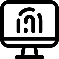 Touch Id Desktop Icon from Ultimate Regular Set