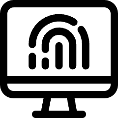Touch Id Desktop Icon from Ultimate Regular Set
