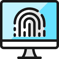 Touch Id Desktop Icon from Ultimate Colors Set